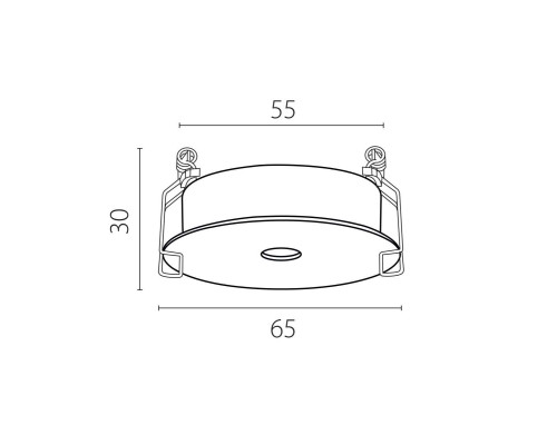 Рамка встраиваемая плоская д/светильников 0741х6  Spira Lightstar 074106-12