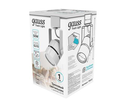 Трековый светильник Gauss Track Light Bulb TR012 Трековый светильник Gauss Track Light Bulb TR012