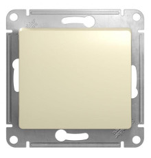 Переключатель одноклавишный перекрестный Systeme Electric Glossa 10A 250V бежевый GSL000271