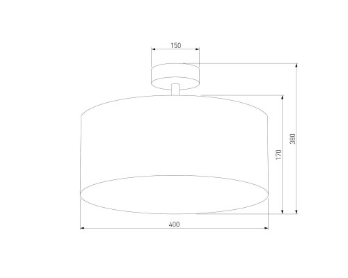 Потолочный светильник TK Lighting 4243 Rondo White Потолочный светильник TK Lighting 4243 Rondo White