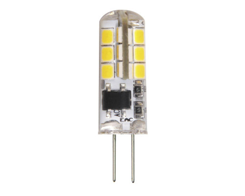 Лампа светодиодная Jazzway G4 3W 2700K прозрачная 2шт 1036636 Лампа светодиодная Jazzway G4 3W 2700K прозрачная 2шт 1036636
