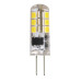 Лампа светодиодная Jazzway G4 3W 2700K прозрачная 2шт 1036636