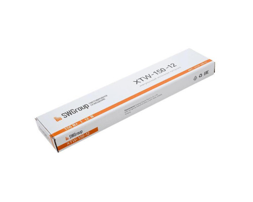 Блок питания SWG 12V 150W IP67 12,5A XTW-150-12 003070 Блок питания SWG 12V 150W IP67 12,5A XTW-150-12 003070