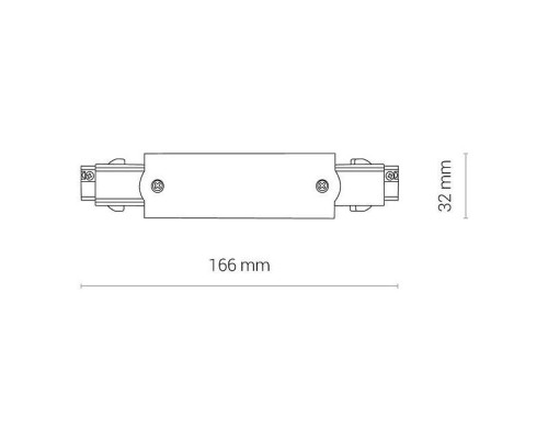 Коннектор прямой Nowodvorski Ctls Power 8707 Коннектор прямой Nowodvorski Ctls Power 8707