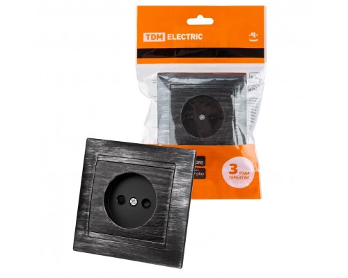 Розетка 2P TDM Electric Лама со шторками старинное серебро SQ1815-0651 Розетка 2P TDM Electric Лама со шторками старинное серебро SQ1815-0651