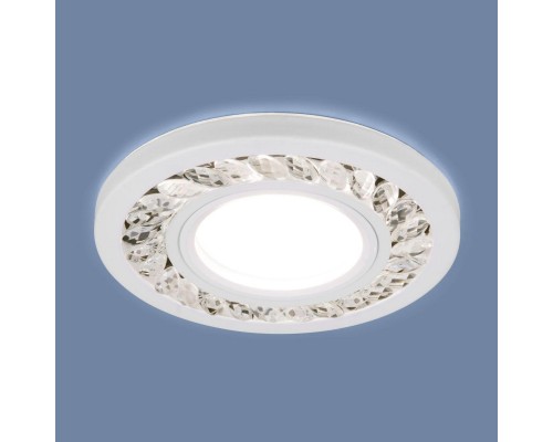 Встраиваемый светильник Elektrostandard 8355 MR16 CL/WH прозрачный/белый a049340 Встраиваемый светильник Elektrostandard 8355 MR16 CL/WH прозрачный/белый a049340