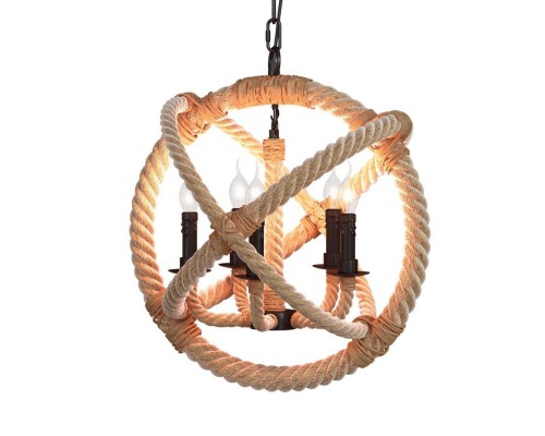 Подвесная люстра Loft IT Rope Loft1194-5 Подвесная люстра Loft IT Rope Loft1194-5