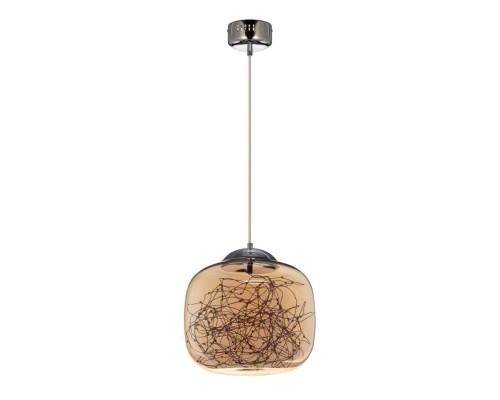 Подвесной светодиодный светильник Lumina Deco Daisy LDP 6823-300 CHR+AMB Подвесной светодиодный светильник Lumina Deco Daisy LDP 6823-300 CHR+AMB