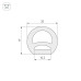 Профиль Arlight WPH-Flex-D20-Top-S10-5m White 040272