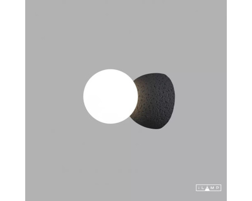 Бра iLamp Foxtrot 10695W/1-D100 BK-WH