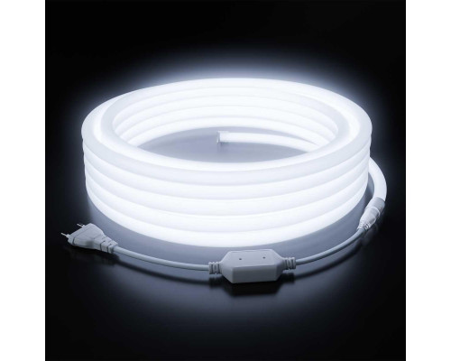 Комплект светодиодного НЕОНа Apeyron 220В, 6Вт/м, 300лм/м, 6500К, smd 2835, 144д/м, круглый, d=14, 10м, IP65 (сетевой шнур, заглушка, крепеж - 10шт) 1 Комплект светодиодного НЕОНа Apeyron 220В, 6Вт/м, 300лм/м, 6500К, smd 2835, 144д/м, круглый, d=14, 10м, IP65 (сетевой шнур, заглушка, крепеж - 10шт) 1