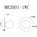 Настенный светильник MyFar July MR2001-1WC