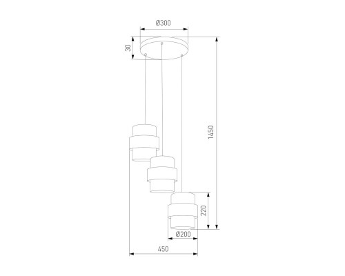 Подвесная люстра TK Lighting 6098 Calisto Подвесная люстра TK Lighting 6098 Calisto