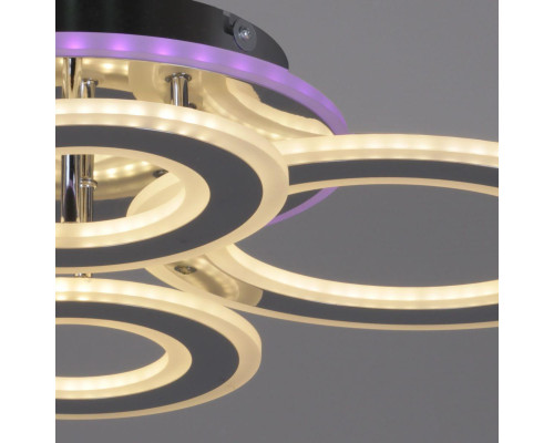 Потолочная светодиодная люстра Reluce 20535-0.3-2+2+1 CR Потолочная светодиодная люстра Reluce 20535-0.3-2+2+1 CR