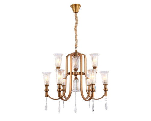 Подвесная люстра Lumina Deco Rionella LDP 8041-6+3 S.GD