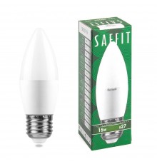 Лампа светодиодная Saffit E27 15W 4000K матовая SBC3715 55206
