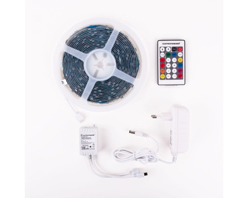 Светодиодная влагозащищенная лента Elektrostandard 7,2W/m 30LED/m 5050SMD RGB 5M a049849 Светодиодная влагозащищенная лента Elektrostandard 7,2W/m 30LED/m 5050SMD RGB 5M a049849