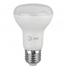 Лампа светодиодная ЭРА E27 8W 4000K матовая LED R63-8W-840-E27 Б0028490