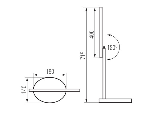 Настольная светодиодная лампа Kanlux REXAR LED W 33070