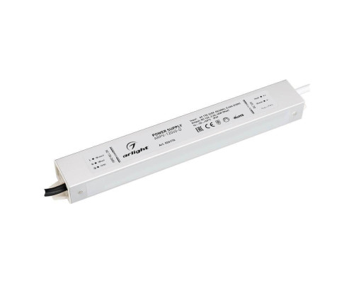 Блок питания Arlight ARPV-40-D 12V 40W IP67 3,3A 026176 Блок питания Arlight ARPV-40-D 12V 40W IP67 3,3A 026176