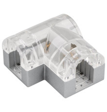 Коннектор L-образный Arlight ARL-Clear-U15-90 022702