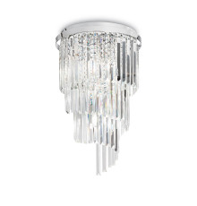 Потолочная люстра Ideal Lux Carlton PL8 Cromo 168920