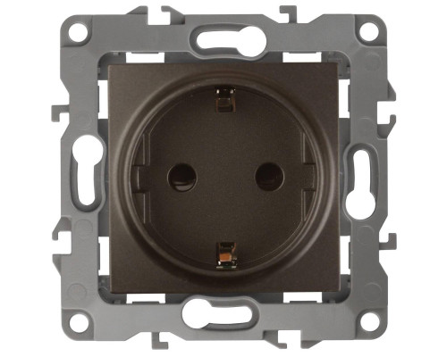 Розетка ЭРА 12 2P E Schuko 16A 250V 12-2101-13 Б0019320 Розетка ЭРА 12 2P E Schuko 16A 250V 12-2101-13 Б0019320