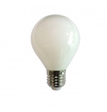 Лампа светодиодная филаментная Volpe E27 6W 3000K матовая LED-G45-6W/3000K/E27/FR/SLF UL-00008306