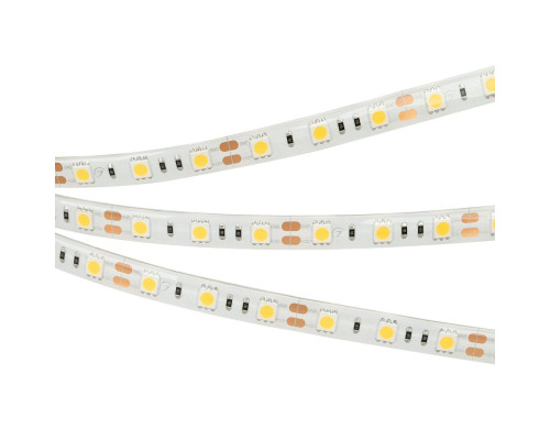 Светодиодная влагозащищенная лента Arlight 4W/m 60Led/m 5060SMD теплый белый 5M герметичная RTW-SE-B60-10mm 12V Warm3000 014692(3) Светодиодная влагозащищенная лента Arlight 4W/m 60Led/m 5060SMD теплый белый 5M герметичная RTW-SE-B60-10mm 12V Warm3000 014692(3)