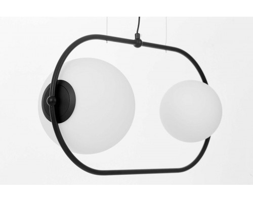 Подвесная люстра Lumina Deco Panari LDP 1210-2-PR BK Подвесная люстра Lumina Deco Panari LDP 1210-2-PR BK