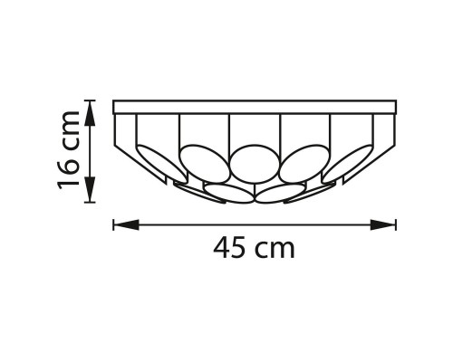 Потолочная люстра Lightstar Siena 720222