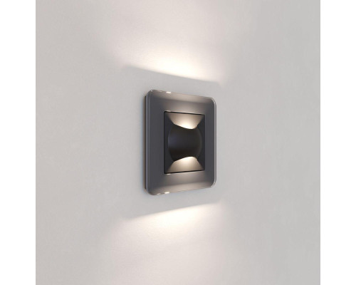 Встраиваемая LED подсветка Werkel черный матовый W1154508 4690389185601 Встраиваемая LED подсветка Werkel черный матовый W1154508 4690389185601