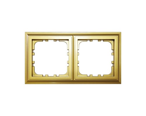 Рамка LK Studio 2-постовая (золото) LK80 CLASSIC 894226-1 Рамка LK Studio 2-постовая (золото) LK80 CLASSIC 894226-1