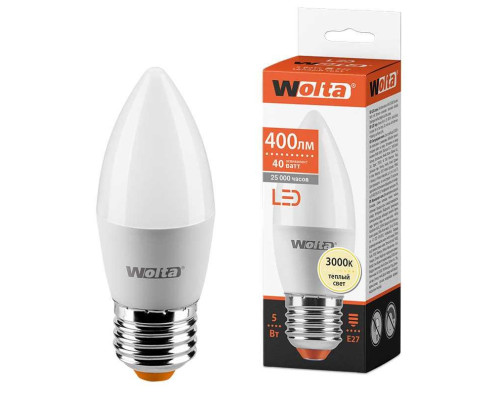 Светодиодная лампа WOLTA 25YC5E27 Светодиодная лампа WOLTA 25YC5E27