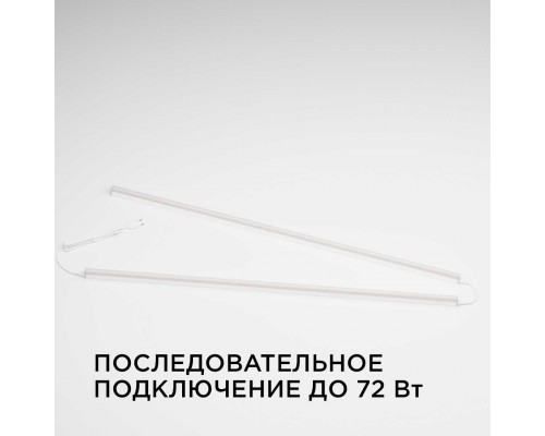 Линейный светодиодный светильник Apeyron TOUCH 30-07 Линейный светодиодный светильник Apeyron TOUCH 30-07