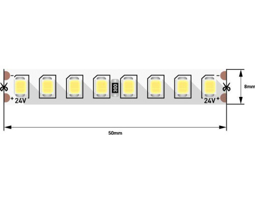 Светодиодная лента SWG 14,4W/m 160LED/m 2835SMD теплый белый 5M 003608 Светодиодная лента SWG 14,4W/m 160LED/m 2835SMD теплый белый 5M 003608