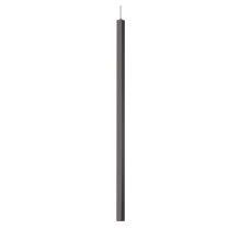 Подвесной светодиодный светильник Ideal Lux Ultrathin D100 Square Nero 194196