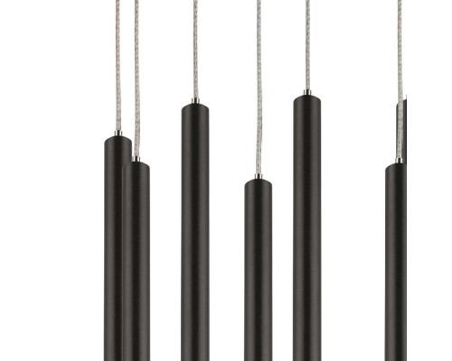 L8T747237 Люстра TUBO LED 40W 2400LM 25G ЧЕРНЫЙ 3000K