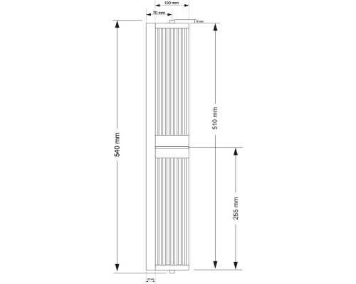Настенный светильник KUTEK LORETTO LOR-K-2(BN) Настенный светильник KUTEK LORETTO LOR-K-2(BN)