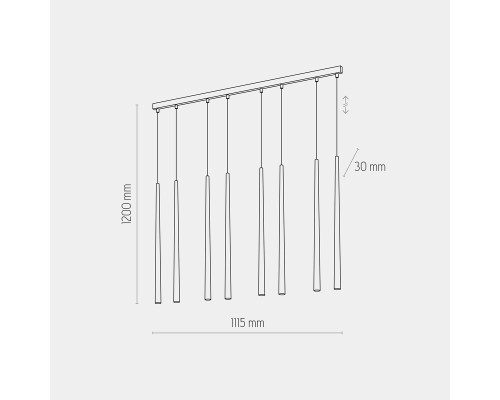 Подвесной светильник TK Lighting 6423 Piano Gold Подвесной светильник TK Lighting 6423 Piano Gold