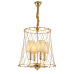 Подвесная люстра Lumina Deco Berton LDP 8013-4 F.GD