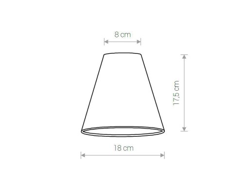 Абажур Nowodvorski Cameleon Cone S 8504