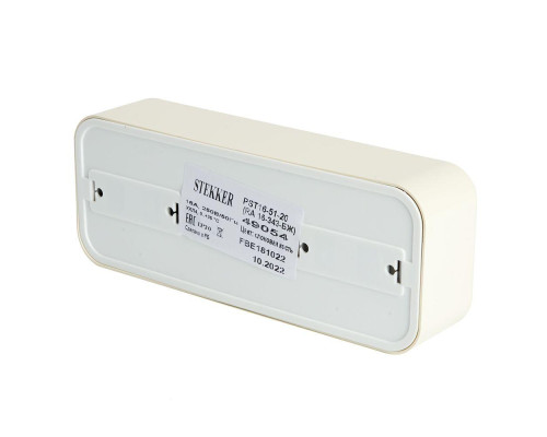 Розетка тройная 2P+PE Stekker Брест слоновая кость PST16-51-20 49054