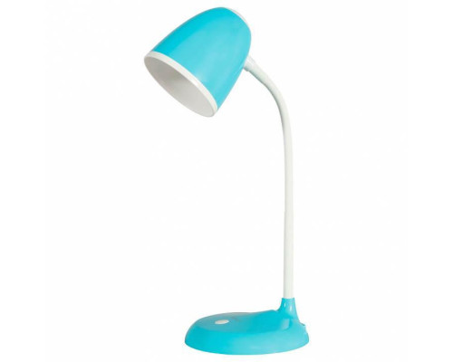 Настольная лампа Uniel Standard TLI-228 Blue E27 UL-00003652 Настольная лампа Uniel Standard TLI-228 Blue E27 UL-00003652