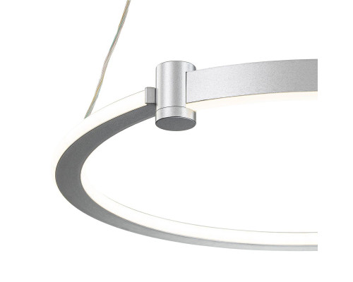 Подвесной светодиодный светильник Indigo Circolato 14015/1P Silver V000078L Подвесной светодиодный светильник Indigo Circolato 14015/1P Silver V000078L