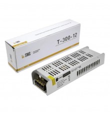 Блок питания SWG 12V 300W IP20 25A T-300-12 002381