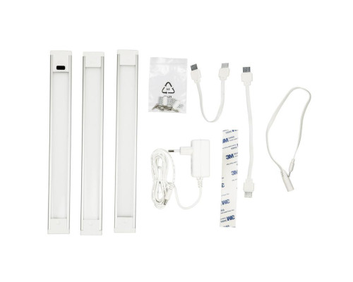 Мебельный светодиодный светильник Uniel ULM-F44-3X3W/4500K/Dim Sensor IP20 Silver UL-00008279 Мебельный светодиодный светильник Uniel ULM-F44-3X3W/4500K/Dim Sensor IP20 Silver UL-00008279