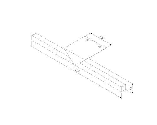 Настенный светодиодный светильник Elektrostandard Delta 40115/LED a058169 Настенный светодиодный светильник Elektrostandard Delta 40115/LED a058169