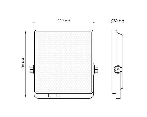 Прожектор светодиодный Gauss Evo 10W 6500К 687511310