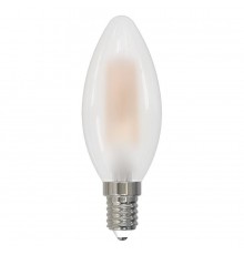 Лампа светодиодная филаментная Volpe E14 6W 4000K матовая LED-C35-6W/4000K/E14/FR/SLF UL-00008327